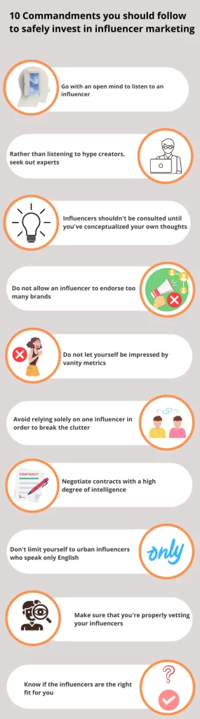 safe in influencer marketing